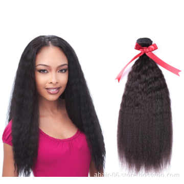 Allrun factory kinky straight hair direct sales Top virgin hair vendors, cheap original cambodian raw hair unprocessed